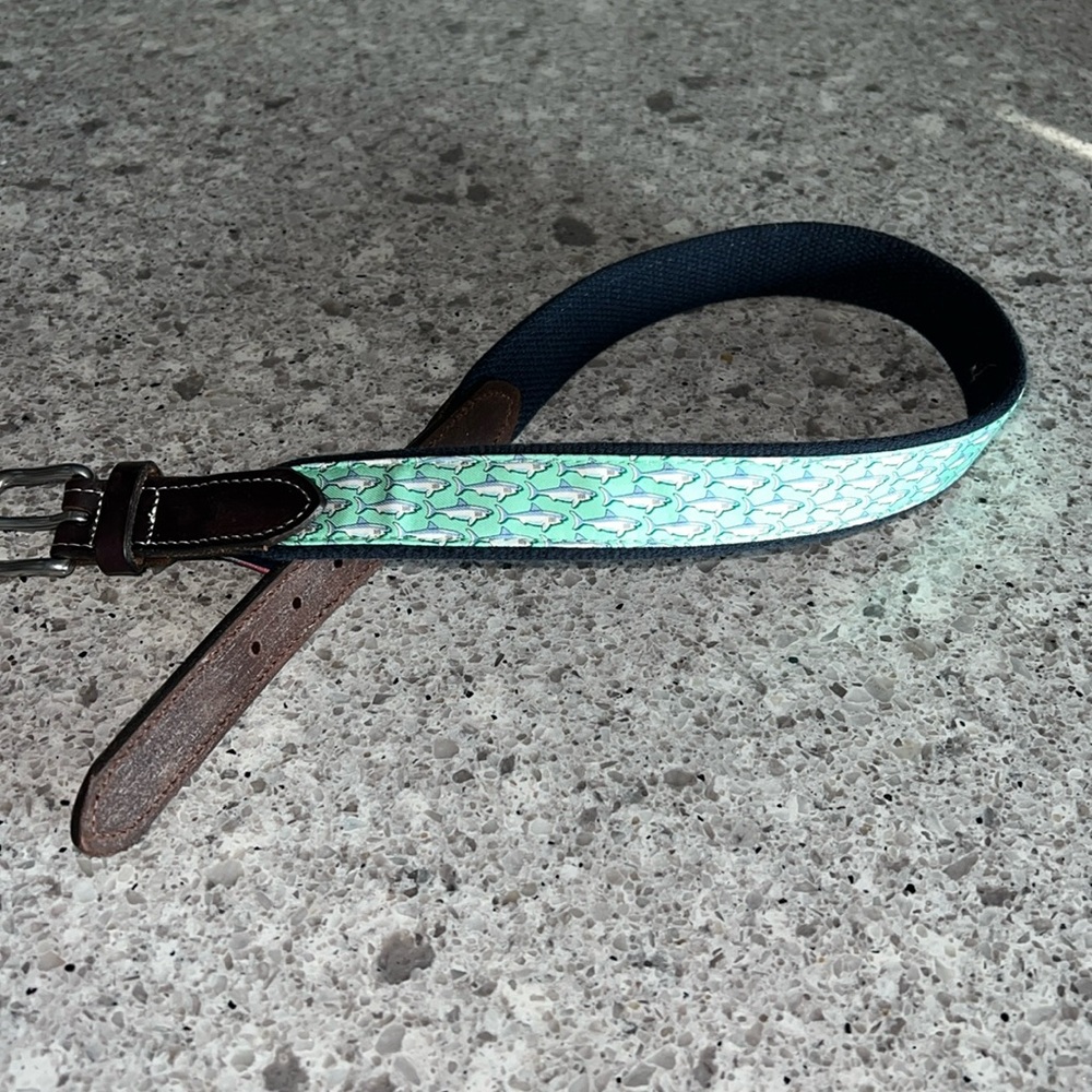 Vineyard Vines Shark Belt